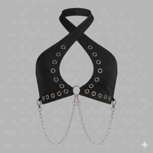 Crop top à chaines