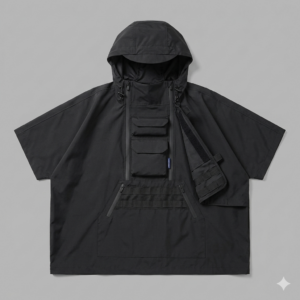Poncho techwear